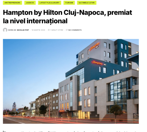 Hampton by Hilton Cluj-Napoca & Târgu-Mureș